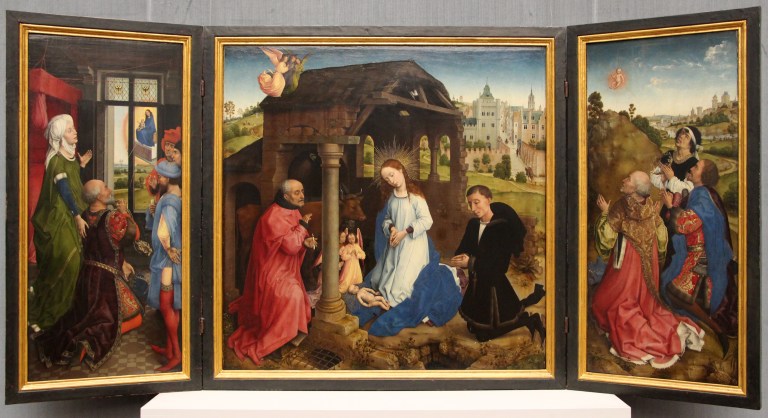 1445 1450 Bladelin triptych berlin Rogier_van_der_weyden,_altare_di_middleburg_o_bladelin,_1445-50_ca._01
