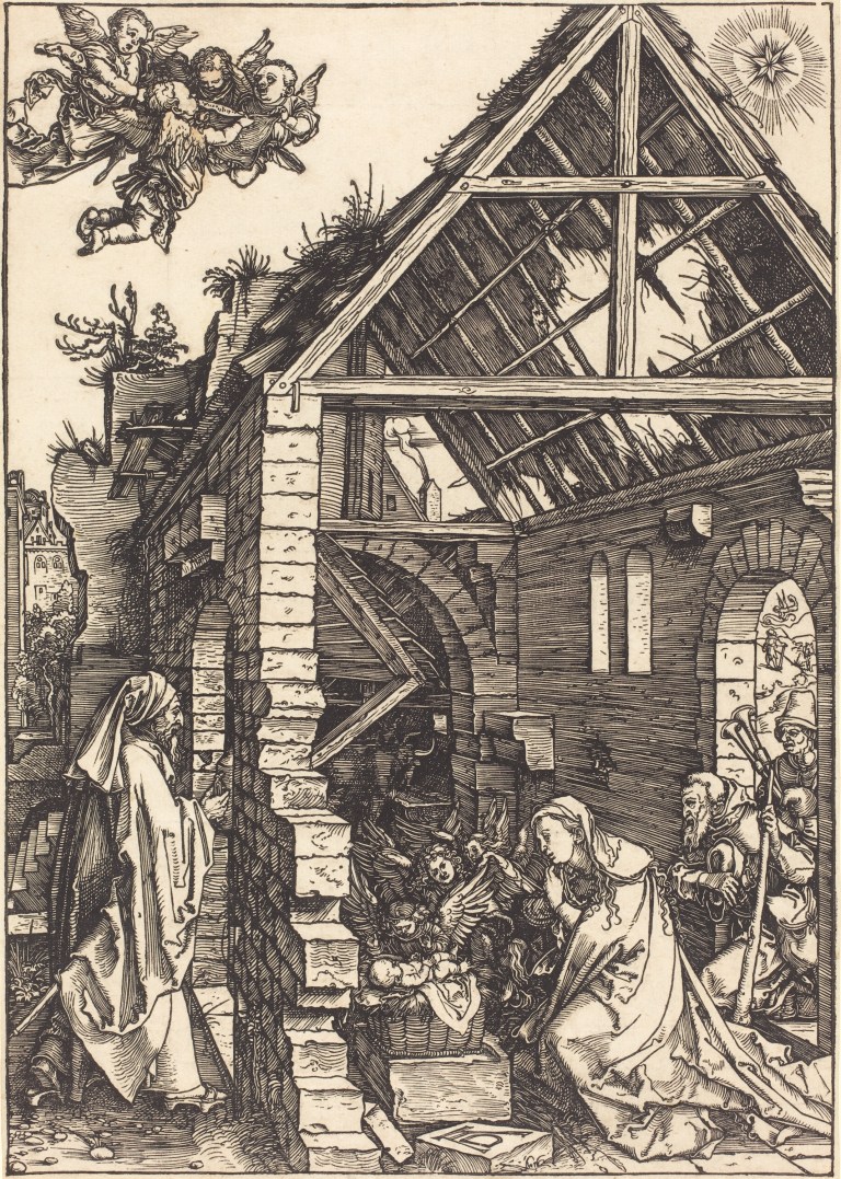1502 1504 Albrecht_Dürer_-_The_Nativity_(NGA_1943.3.3583)