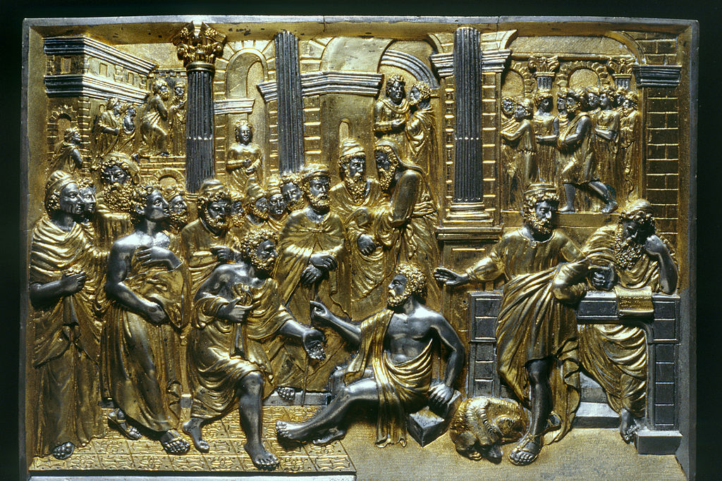 Peter and John healing the lame man – THEOLOGY AND THE ARTS