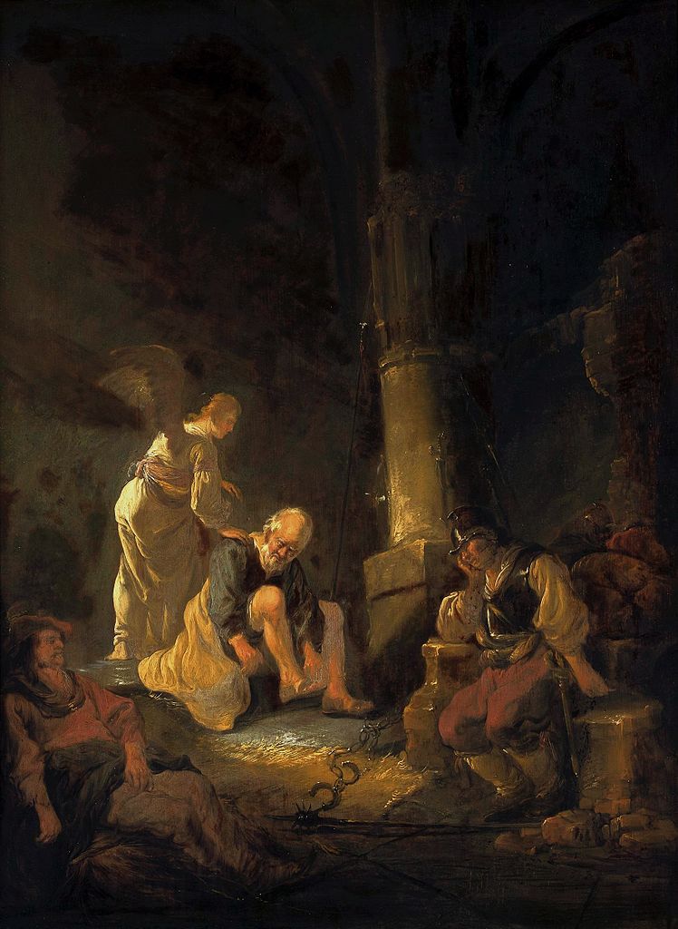 An Angel Frees Peter from Prison – THEOLOGY AND THE ARTS