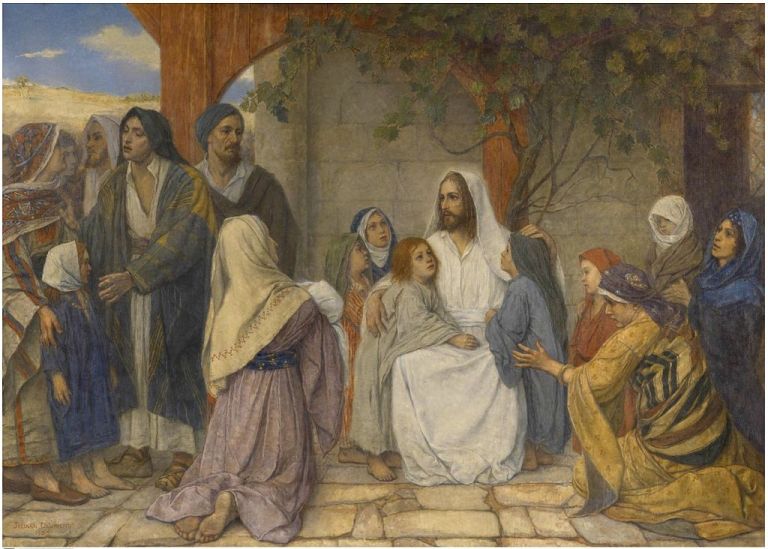 Juliaan_de_Vriendt_-_Suffer_the_Little_Children_come_to_Me